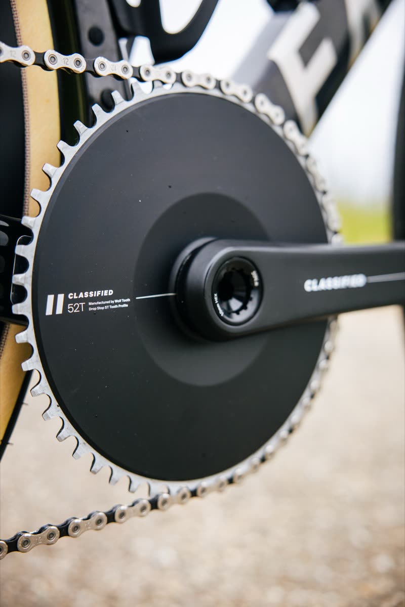 Classified 52T chainring on the Powershift Hub